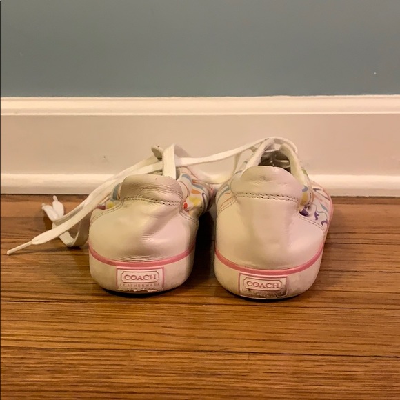 Coach Multicolor Sneakers Women’s Size 8 - Picture 4 of 4